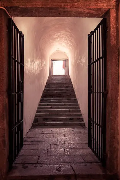 Entrance of the dungeon. Shooting Location: Spain, Barcelona
