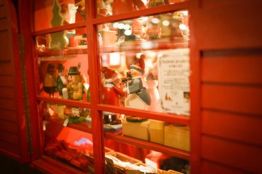 Noel nesneleri sergisi. Çekim yeri: Minato -ku, Tokyo