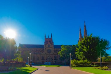 Japonya - Çin manzaralı Sydon Tower. Çekim yeri: Avustralya, Sydney