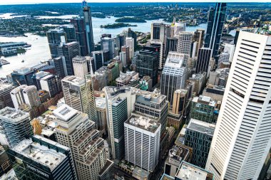 Sydneys Skyline 'ın görüntüsü. Çekim yeri: Avustralya, Sydney