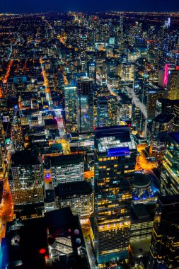 Toronto şehri manzarası. Çekim Konumu: Toronto