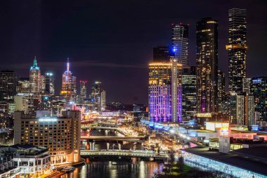 Melbourne gecesi (Melbourne). Çekim Konumu: Melbourne