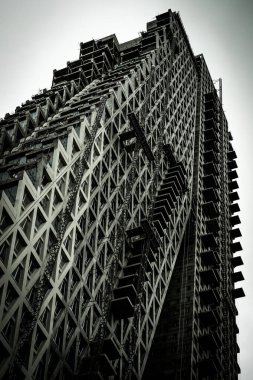 ızgara yapı binası. Çekim Konumu: Sri Lanka, Colombo