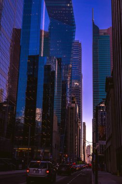 Gün doğumunda binalar. Çekim Konumu: Toronto