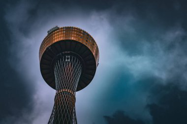 Sydney Kulesi 'ne yakın durun. Çekim yeri: Sydney, Avustralya