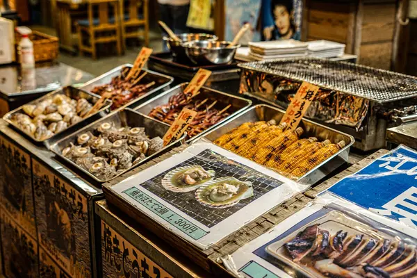 stock image Enoshima street food. Shooting Location: Fujisawa City, Kanagawa Prefecture