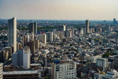 urban residential area. Shooting Location: Setagaya Ward, Tokyo clipart