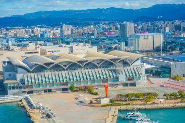 View along the river (Hakata). Shooting Location: Fukuoka prefecture clipart