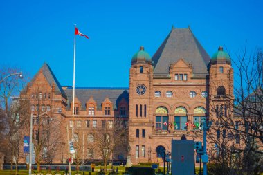 ontario provincial capitol. Shooting Location: Toronto clipart