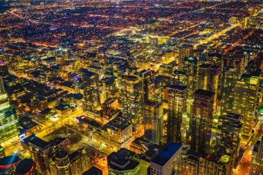 Melbourne Altın Şehir Manzarası. Çekim Konumu: Toronto