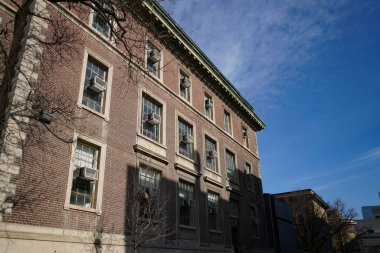 Üniversite kampüs binası. Çekim Konumu: Toronto