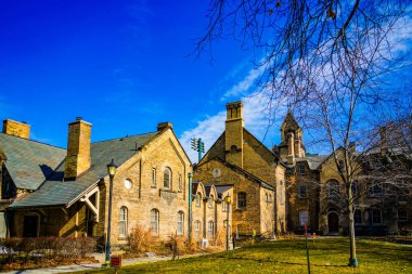Trinity Üniversitesi Gotik Mimarisi. Çekim Konumu: Toronto