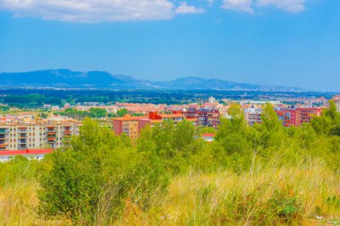 Katalonya manzarası. Çekim Konumu: İspanya, Barselona