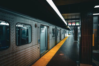 istasyon ve tren. Çekim Konumu: Toronto