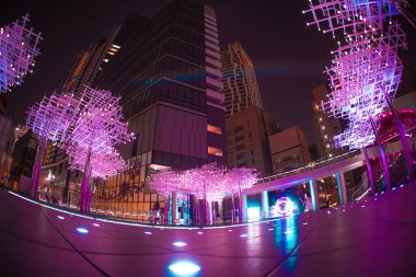 fantastic urban installation. Shooting Location: Shibuya Ward, Tokyo clipart