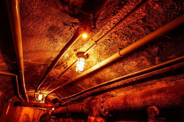 Paslı borular ve alt geçit. Çekim Konumu: Toronto