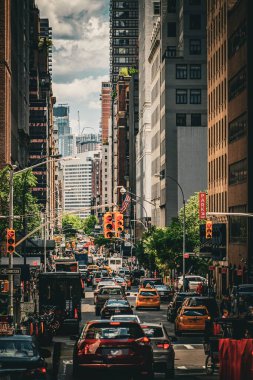 New York şehir manzarası. Çekim yeri: New York, Manhattan