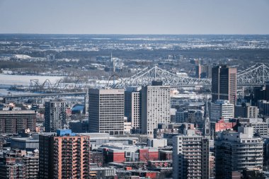 Montreal iş bölgesi. Çekim yeri: Montreal, Kanada