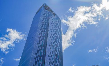 New York kavşak manzarası. Çekim yeri: New York, Manhattan