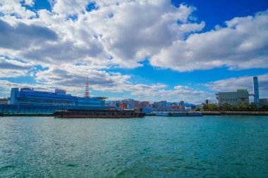 Hakatas liman ve kasaba. Atış Konumu: Fukuoka Bölgesi