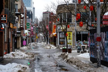 Chinatown Caddesi (Montreal). Çekim yeri: Montreal, Kanada