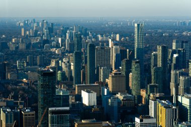 Toronto gökdelenleri (Kanada). Çekim Konumu: Toronto