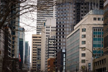 Montreal şehir manzarası (Kanada). Çekim yeri: Montreal, Kanada