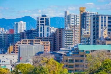 Fukuoka şehrindeki mimari grup