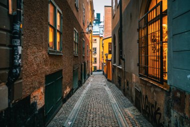 Dar geçit (Gamla Stan eski kasaba)