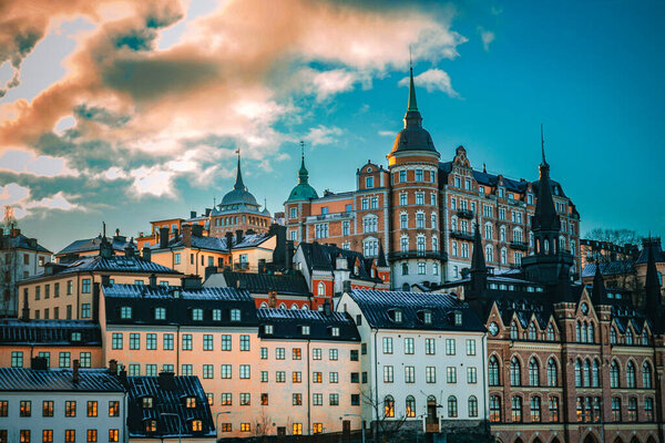Close-up of historic building