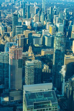 Toronto 'daki Toronto' daki (Kanada) gökdelenler