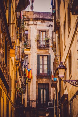 Barselona 'nın eski sokakları
