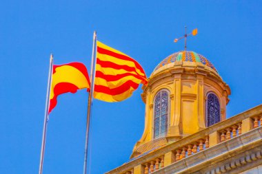 Bayraklar ve Katalonya İspanya