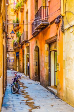 Barselona 'nın kaldırım taşı sokakları