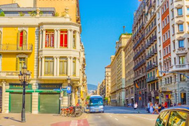 Barselona meydanları ve sokakları