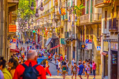 işlek cadde Barcelona
