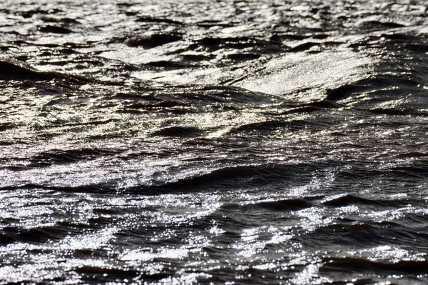 Річкові Води Гирлі Річки Хамбер Йоркширі Англія — стокове фото