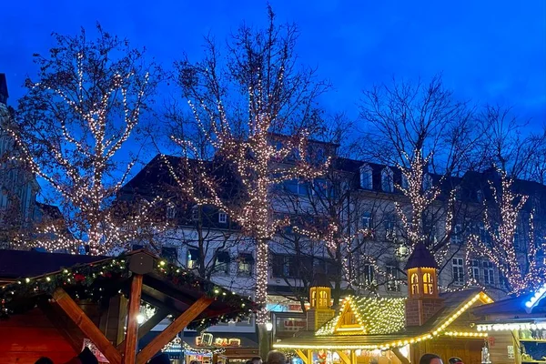 Christmas market and Winter lights festival in Luxembourg