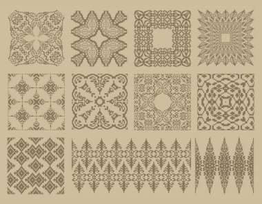 Endonezya Riau Miras Tasarım Elementleri