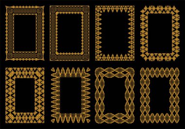 Riau Batik Desen Çerçevesinin Geleneksel Motifi