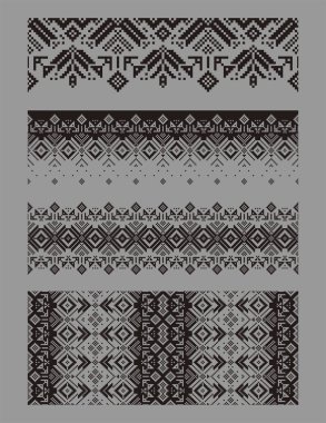 Filistin Geleneksel Motif Sınırı Ayarları