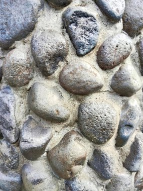 Cilalanmış Nehir Kayası Duvarı dokusu