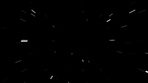Schwarze Farbe Beweglicher Hintergrund Mit Zukünftigem Stil Bewegungshintergrund — Stockvideo
