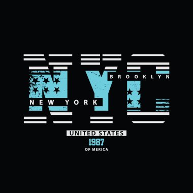 New york Brooklyn t-shirt and apparel design