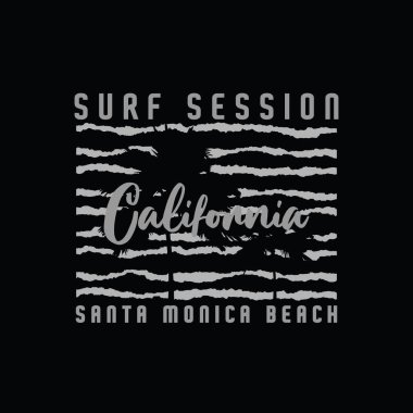 California t-shirt and apparel design