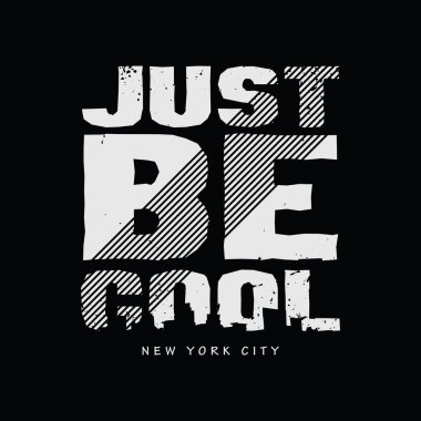 Sakin ol. Tipografi, baskı, tişört grafikleri, poster, afiş, broşür, kartpostal