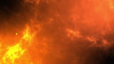 Güneş patlamaları ve parçacıkların hareket arkaplanı