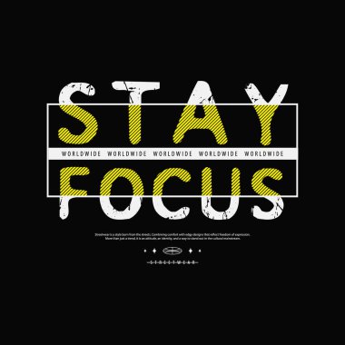 Baskı tişörtleri ve ceketler için tipografi modasına odaklan