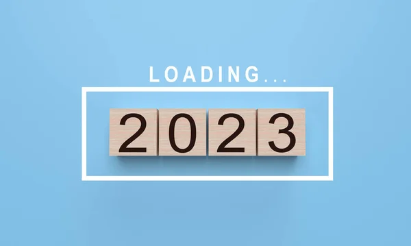 2023 Numara Metin Yazı Tipi Alfabesi Takvim Saati 2022 Başlangıç — Stok fotoğraf