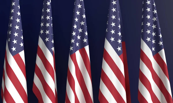 Stati Uniti America Stati Uniti America Bandiera Paese Internazionale Sfondo — Foto Stock